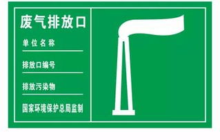 環(huán)保標識牌 污水排口貼正方形綠色標牌還是黃色三角形標牌